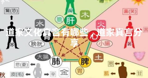 道家文化真言有哪些,道家真言分享